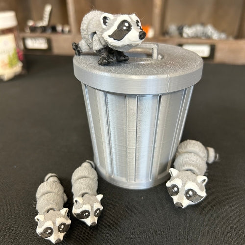Trash Can Family - Fidget Critters