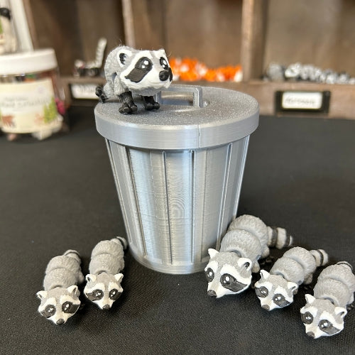 Trash Can Family - Fidget Critters