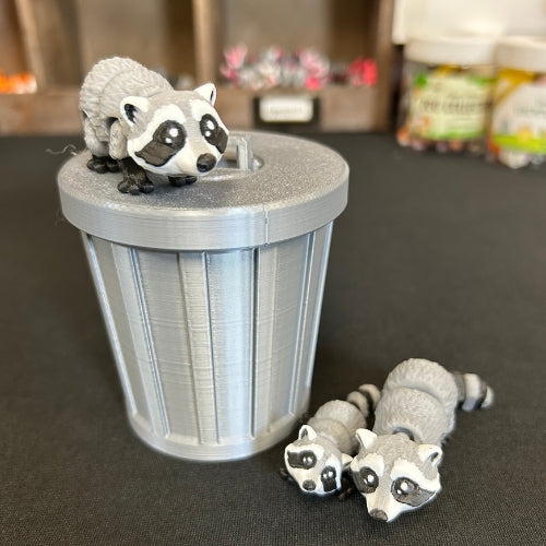 Trash Can Family - Fidget Critters