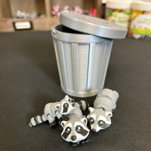 Trash Can Family - Fidget Critters