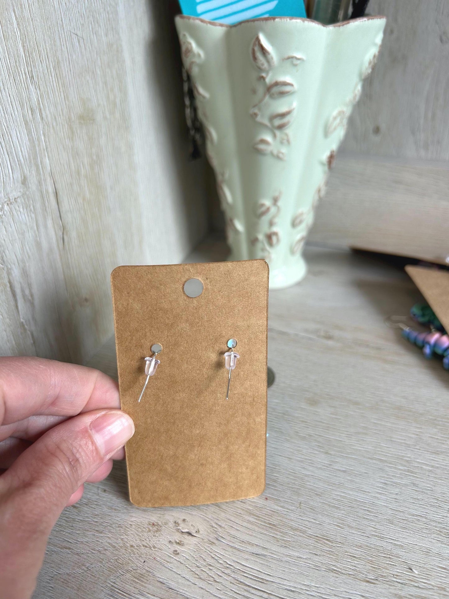 Articulated Rainbow Yeti Drop Earrings