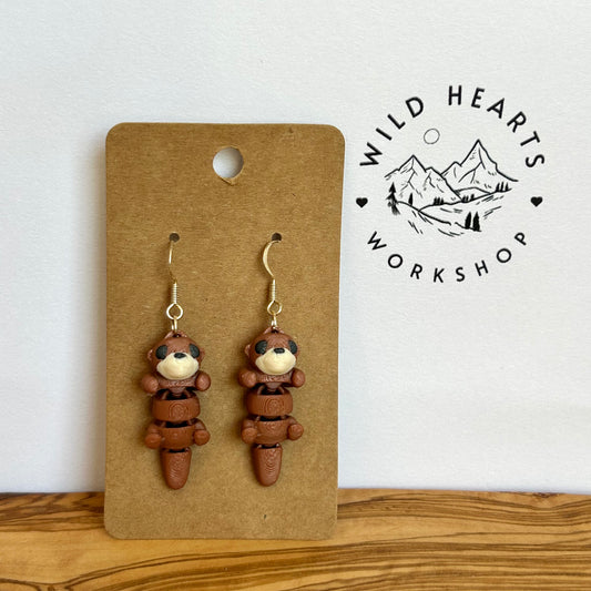 Articulated Dangly Earrings